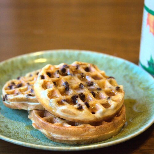 Gluten Free Sourdough Discard Waffles